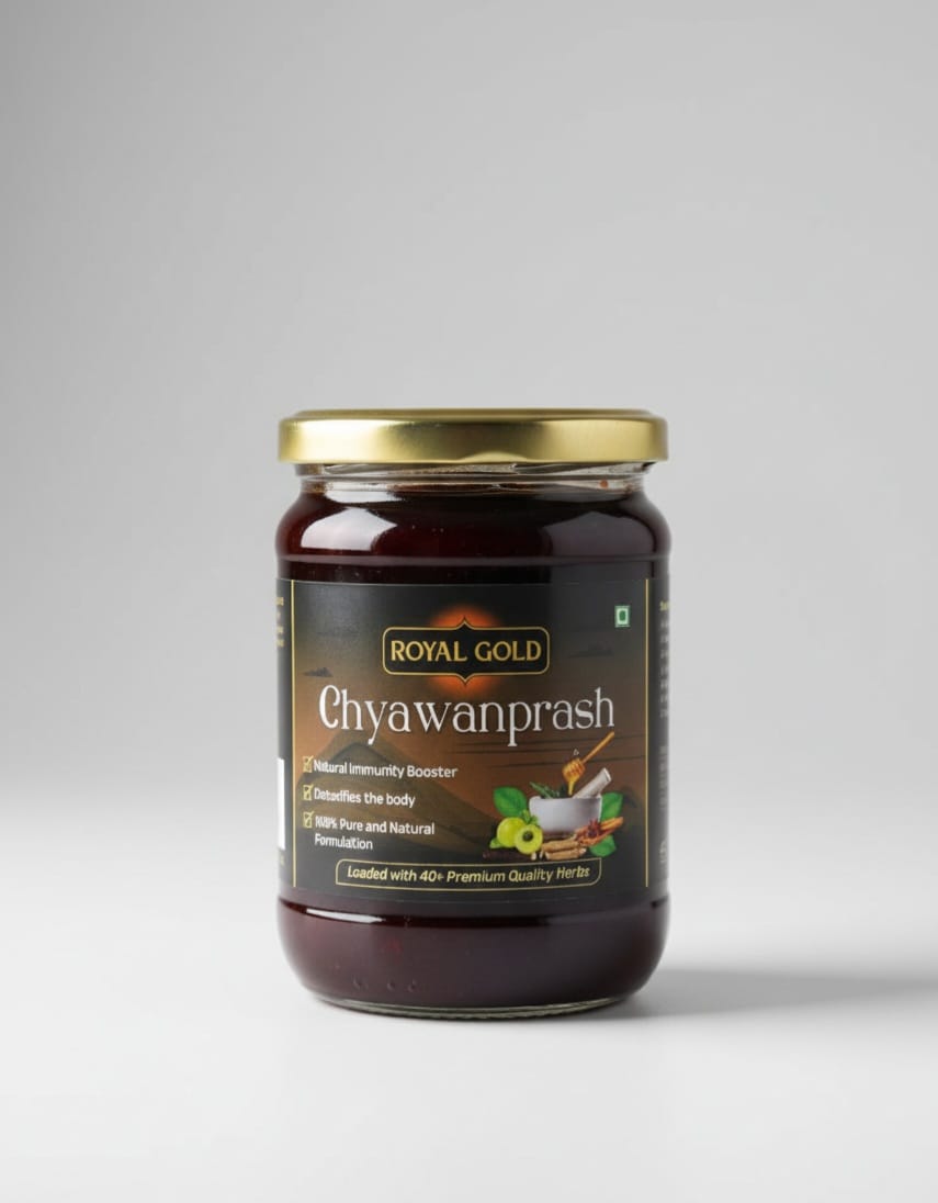 3) Royal Gold Chyawanprash (600gm)