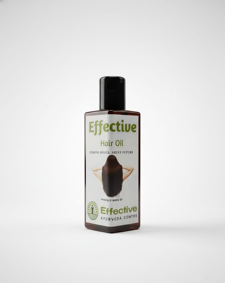 4) Effective Hair Oil (Strong Roots, Shiny Future)